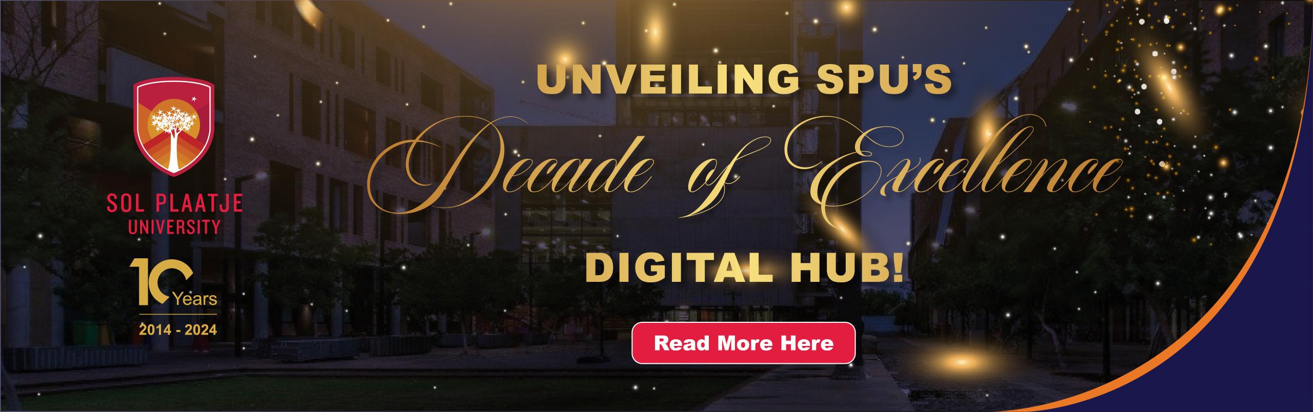 Decade of excellence digital hub