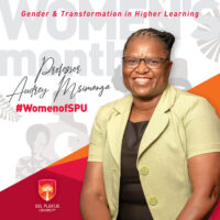 #WomenofSPU – Prof Audrey Msimanga