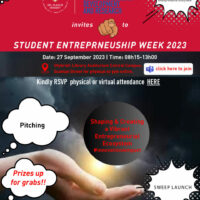 SPU Annual Student Entrepreneurship Week (SEW) 2023