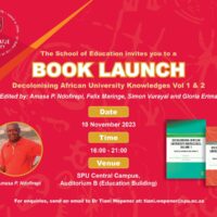 Book launch: Decolonising African University Knowledge