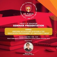 Faculty of Education to host seminar presentation