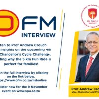 Vice-Chancellor highlights vision for SPU’s Cycle Challenge on OFM