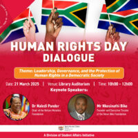 Dr Naledi Pandor & Mr Nkosinathi Biko to lead a pivotal human rights dialogue at Sol Plaatje University