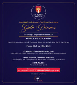 Enabling a brighter future: Lesedi La Afrika endowment fundraising gala dinner